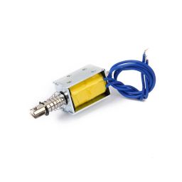 JF-0630B Solenoid DC 24V 0.3A 6N Pull Push Type Open Frame Solenoid Electromagnet - AB100/RS4777JF-0630B Solenoid DC 24V 0.3A 6N Pull Push Type Open Frame Solenoid Electromagnet - AB100/RS4777 image 2