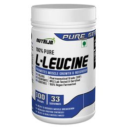 NutriJa L-Leucine,  100 g -75
