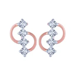 P.C. Chandra Jewellers 18 kt Gold & Diamond Earrings-picture-12