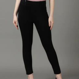 SHOWOFF Black Slim Fit Jeggings-image-98
