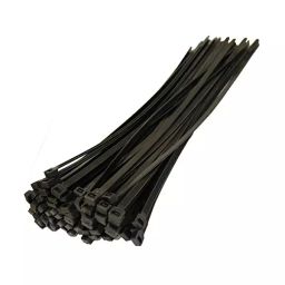 Immech 304.8 mm (12 Inch) (300L X 3.6W) Multi Purpose Self Locking Cable Tie UV Resistant Black (Pack of 100)-image-10