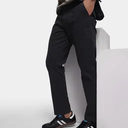 FCUK Men Smart Tapered Fit Chinos Trousers-image-76