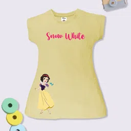 YK Disney Snow White Printed A-Line Dress-image-32