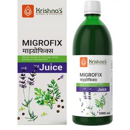 Krishna's Herbal & Ayurveda MigroFix Juice For De-stress and Memory - 1 L-32