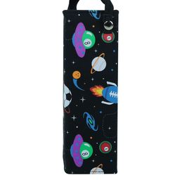 Smily Kiddos Kids Black & Green Space Theme Printed Tray Pencil Case-18