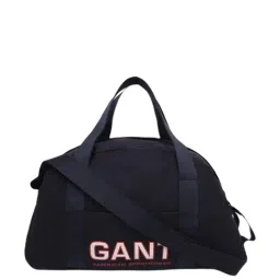 GANT Navy Solid Medium Duffle Bag-image-4