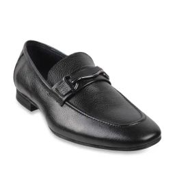 Da Vinchi by Metro Men's Black Casual Loafers-image-96