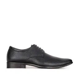 Bata Men's Black Derby Shoes-image-15