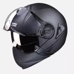 Studds Matt Black Medium (570 mm) Flip Off-Full Face Helmet, Downtown-picture-40