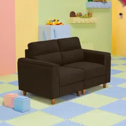 Sleepyhead Play Buzzing Brown Solid wood Frame 2 Seater Sofa-image-93