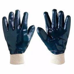 Robustt Polyester and Nylon Cut Resistant Gloves Blue Color, Standard Size, ‎CLOSE-CUFF-GLOVE (Pack of 50 Pair)-image-53