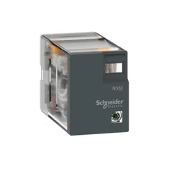 Schneider Electric 4 CO 12 V DC 14 Pin RXM Miniature Relay Without LED Indicator, RXM4LB1JD-11