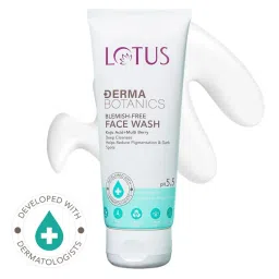 lotus herbals Lotus DermaBotanics Kojic Acid + Multi Berry Blemish-Free Face Wash, pH5.5, For Sensitive Skin-picture-1