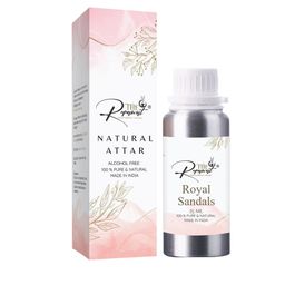 THE RUPAWAT Perfumery House Royal Sandals Natural & Alcohol Free Attar - 25 ml-image-15