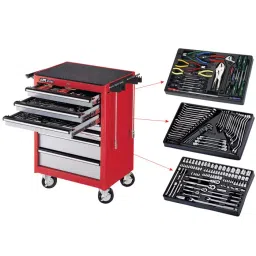 JTC Tool Chest with Tool Set for Automotive Maintenance, JTC 3931S-165 (Set of 165 Pcs)-25