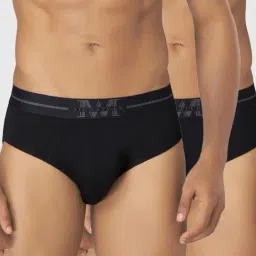 Macroman M-Series Black Regular Fit Briefs - Pack Of 2-picture-20