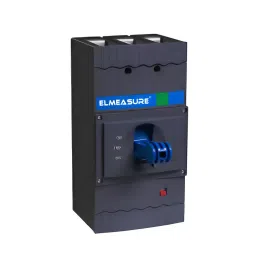 Elmeasure Microprocessor Based LSIG MCCB Ewave Series 3 Pole 400-1000 A Current Rating and 50 kA Breaking Capacity, E3N1250NM-11