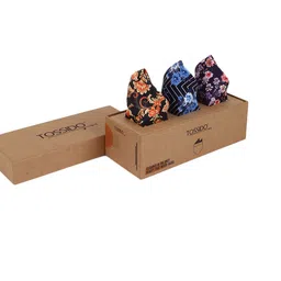 Tossido Men Pack Of 3 Printed Pocket Squares-image-87