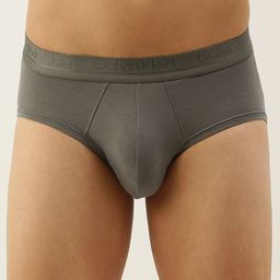 Calvin Klein Underwear Men Grey Solid Briefs NB24515GS-5GS-picture-30