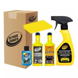 CITRUS POWER Car & Bike Interior and Exterior Cleaning Care Kit Combo, CP-456 (Pack of 5)-14