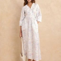 RAREISM Multi Lyocell Printed Long Sleeves Dress-image-48