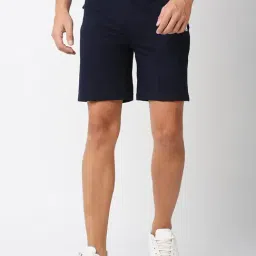 Fitz Dark Navy Slim Fit Shorts-picture-10