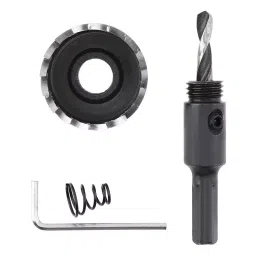 Uptodatetools Hole Saw Cutter Drill Bit Masonry Type Round Shank 32 mm Diameter Chrome Finish image 4