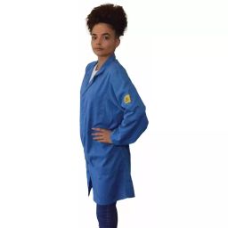 EUROSTAT Blue Unisex Reusable Lab Coat S, 51-100-2615-image-75