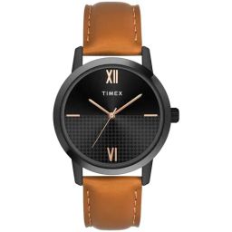 Timex Men Black Round Dial Analog Watch - TWTG31SMU04-46