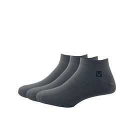 Allen Solly Men Pack Of 3 Grey Solid Ankle-Length Socks-29