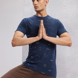 HRX by Hrithik Roshan Printed Yoga T-shirt-image-28