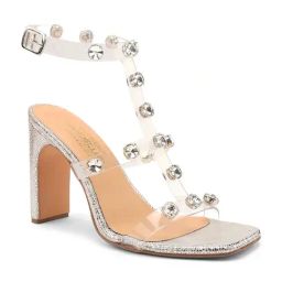 Tao Paris Silver Amsterdam Back Strap Sandals-94