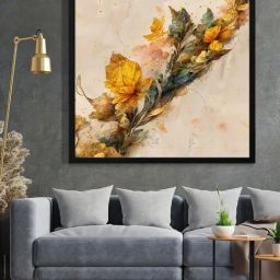 999Store Printed Brown Canvas Wall Art-image-105