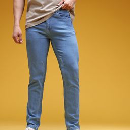 HERE&NOW Men Slim Fit Mid-Rise Stretchable Jeans-picture-23