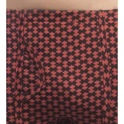 VIP Assorted Colour Cotton Regular Fit Printed Trunks (Pack Of 4) image 4
