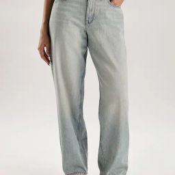 CALVIN KLEIN JEANS Indigo Sound Heavy Wash Loose Fit High Rise Jeans-image-10
