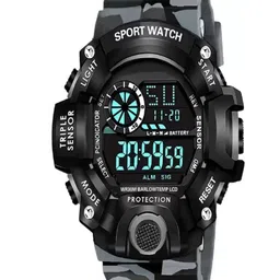 Hala Men Solid Round Tang Regular Digital Watch-G90-3 image 5