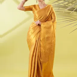 SILKWEAR Woven Design Zari Tissue Banarasi Saree-picture-33