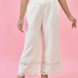 Juniper Girls White Solid Pants-image-43
