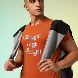 HRX by Hrithik Roshan Men Typography Printed Rapid-Dry Training T-shirt-picture-13