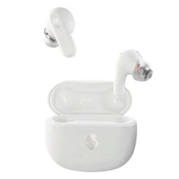 Skullcandy Rail In-Ear BT Earbuds with 42H Battery & Alexa Enabled (Bone Glow Orange, True Wireless)-12