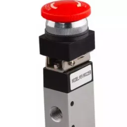 JELPC MSV86522PB 1/4" 5/2 Large Round Button Valve image 2