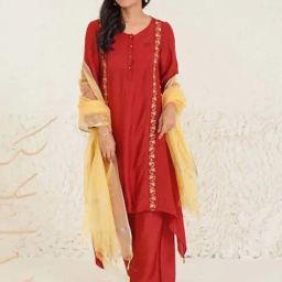 Nero Sunshine Yellow Dupatta-image-27