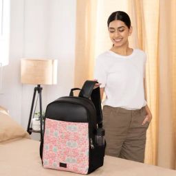 Zouk Statement Kutch Gamthi Multicolor Jute Printed Laptop Backpack - 16.9 Ltrs-56