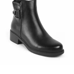 Tresmode Colourblocked Wedge Pumps with Buckles-16