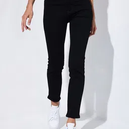 4WRD by Dressberry Women Skinny Fit Mid-Rise Stretchable Jeans-picture-42