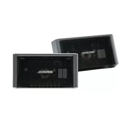 Alpine DP Series 300 W 16 cm Coaxial Car Speaker 3-Way Coaxial Car Speaker Black, DP-653NW-29