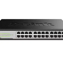 D-LINK 24-Port 10/100 Mbps Unmanaged Switch DES-1024C-4
