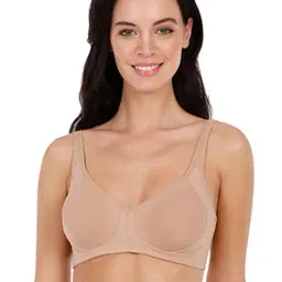 Amante Sandalwood Non Wired Non Padded Seamless Bra-image-94