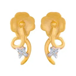 P.C. Chandra Jewellers 14 kt Gold Earrings-picture-28